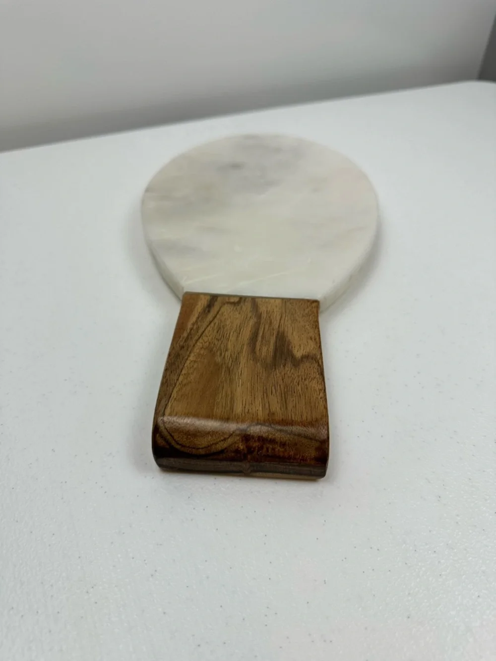 New Marble Spoon Rest With Wooden Handle Kitchen Tool Made in India‎